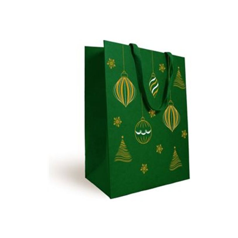 3281650624540-Logistipack - Sac cadeau - 25 cm x 13 cm x 33 cm - vert, impression dorée-P_405252924_1-0