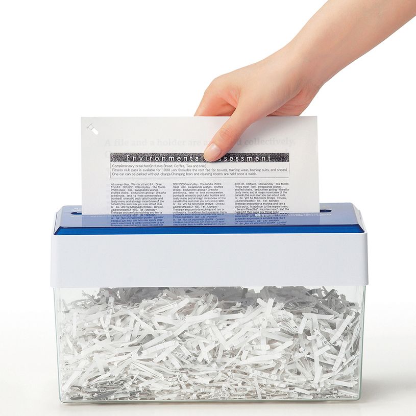 4977564714284-PLUS - Agrafeuse de bureau sans agrafe SL-112A - Noir--3