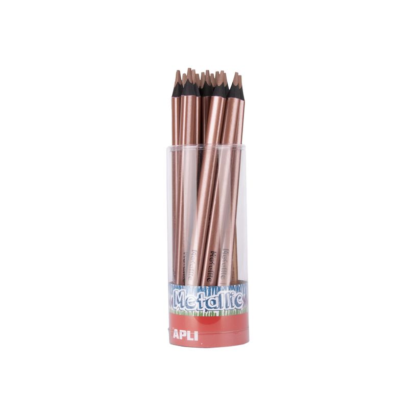 8410782175131-Apli Agipa - Crayon de couleur triangulaire Jumbo - bronze métallique-P_616951_1-0