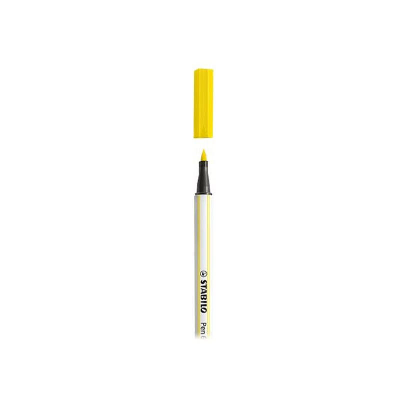 4006381583961-STABILO Pen 68 - Feutre pointe moyenne - jaune citron-P_676363_1-0