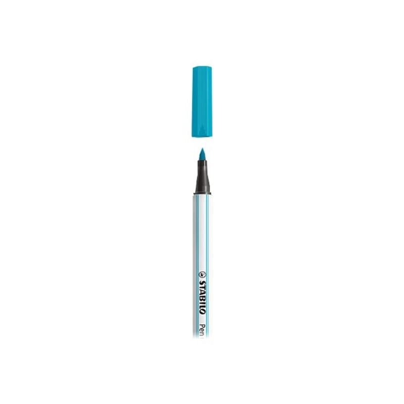 4006381584029-STABILO Pen 68 - Feutre pointe moyenne - bleu clair-P_676366_1-0