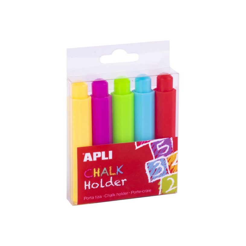 8410782190257-APLI - 5 porte-craies - 9mm - couleurs assorties-P_676552_2-0