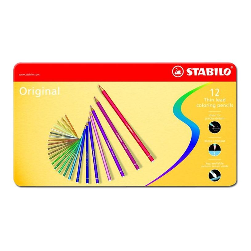 4006381311618-STABILO Original Arty - 12 Crayons de couleur aquarellables-P_77032186_2-1