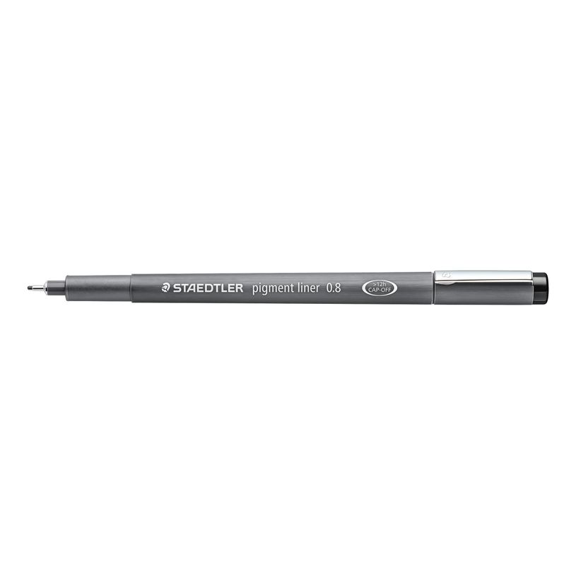 4007817327104-STAEDTLER pigment liner - Feutre fin - 0.8 mm - noir-P_79139813_2-1