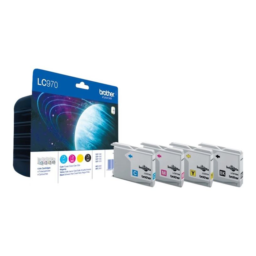 5014050000007-Brother LC970 - Pack de 4 - noir, cyan, magenta, jaune - cartouche d'encre originale-P_79142112_2-1