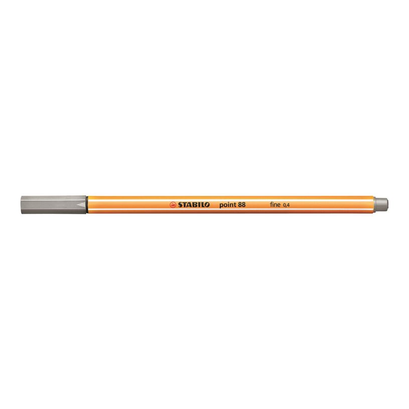 4006381333979-STABILO Point 88 - Feutre fin - 0.4 mm - gris clair-P_79144862_1-0