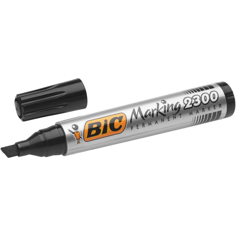 3086120123048-BIC MARKING 2300 - Pack de 4 marqueurs permanents - pointe biseau - couleurs assorties-P_79145735_4-2