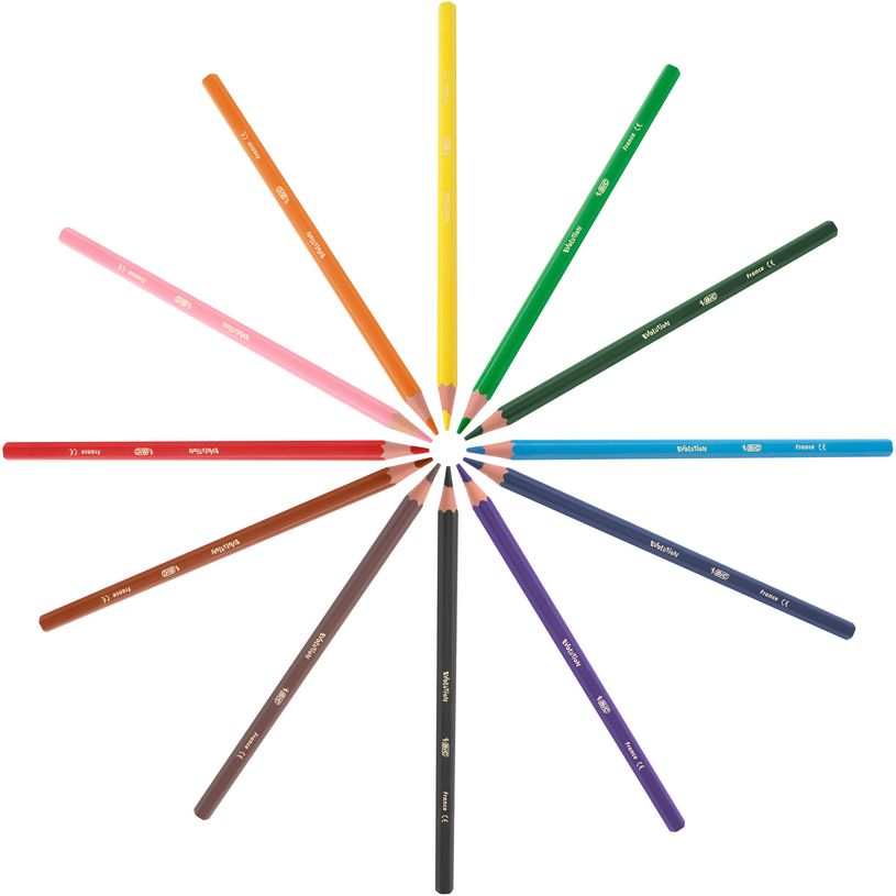 0400791457548-BIC Kids ecolutions Evolution - 12 Crayons de couleur-P_79145754_2-1