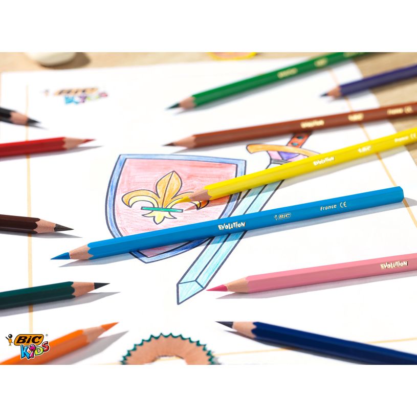 0400791457548-BIC Kids ecolutions Evolution - 12 Crayons de couleur-P_79145754_4-3