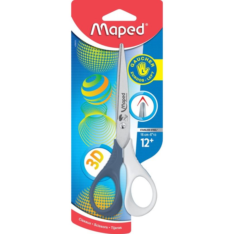 3154144765107-Maped Shape Reflex 3D - Ciseaux bouts ronds - 16 cm - gaucher-P_79153285_1-0