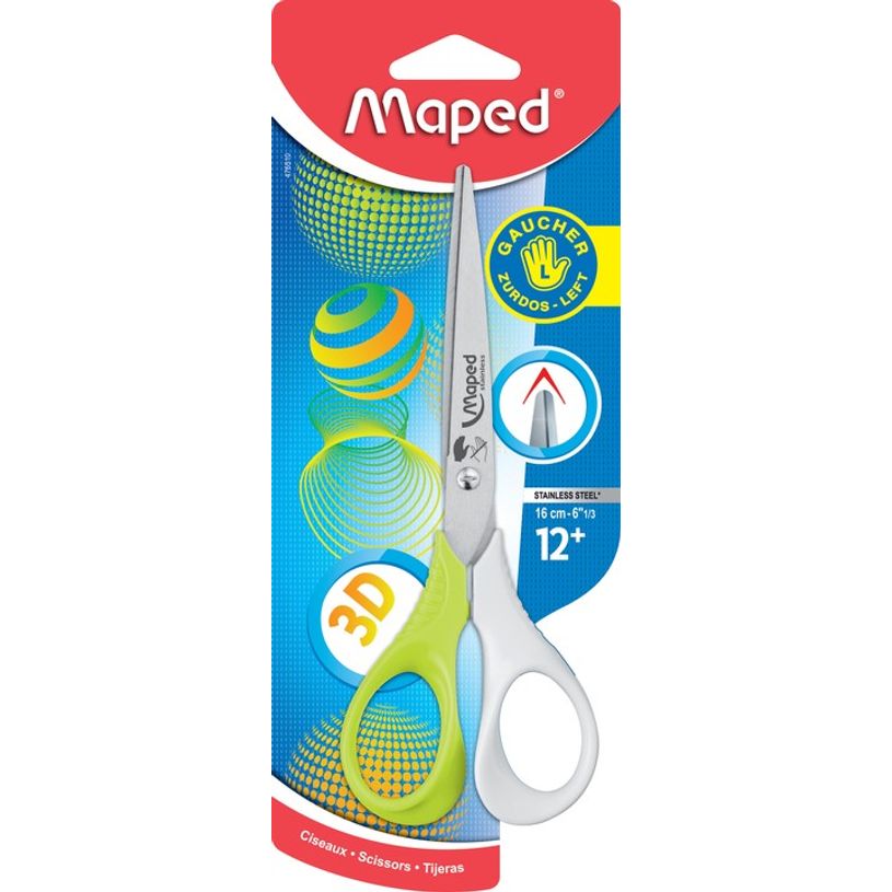 3154144765107-Maped Shape Reflex 3D - Ciseaux bouts ronds - 16 cm - gaucher-P_79153285_2-1