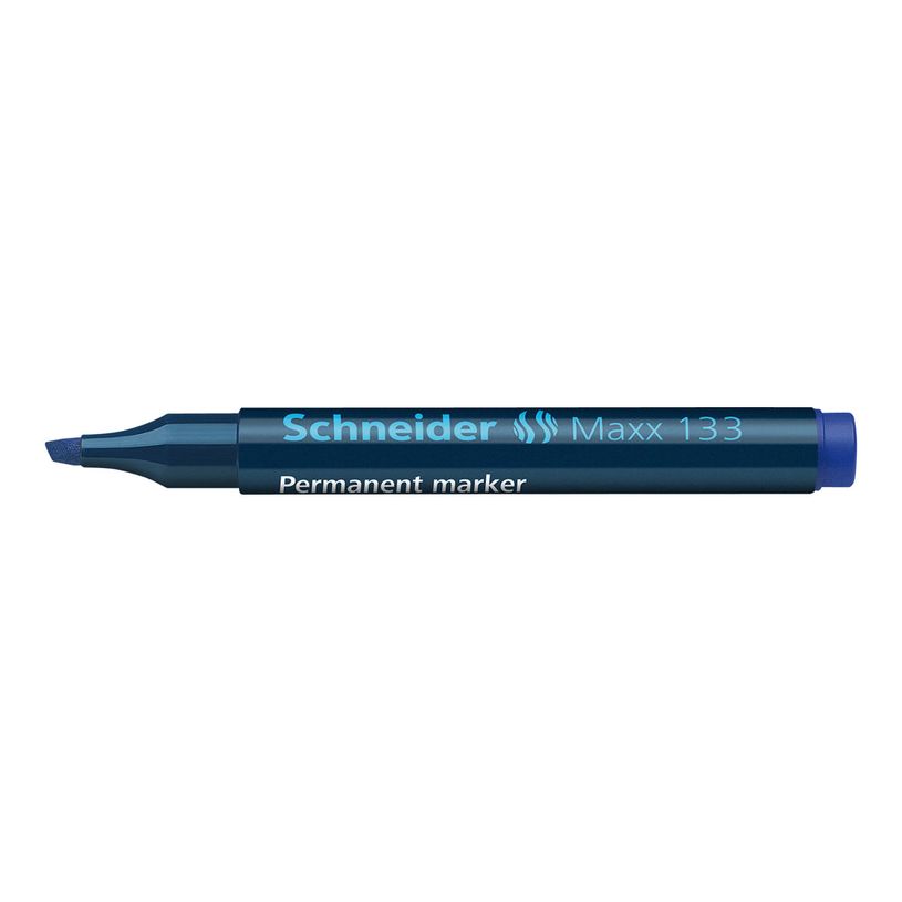4004675006554-Schneider Maxx 133 - Marqueur - permanent - pointe biseau - bleu - 1- 4 mm-P_79153310_1-0