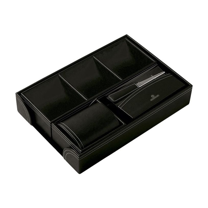 3108724666940-Oberthur - Parure de bureau - 6 pièces - noir-P_79345327_1-0