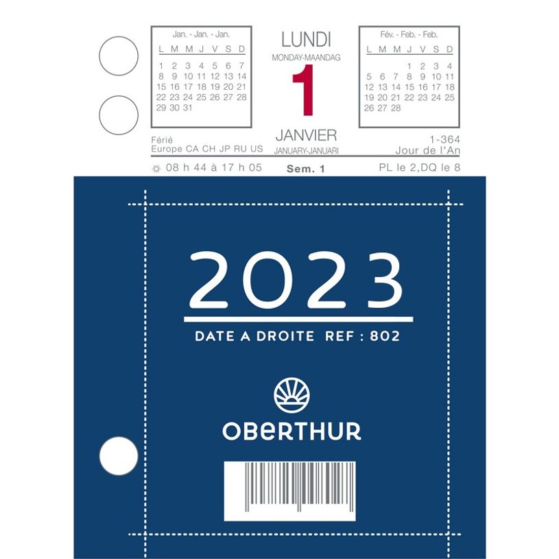 3664447118857-Oberthur Classique - Recharge bloc bureau - date à droite-P_79351450_1-0