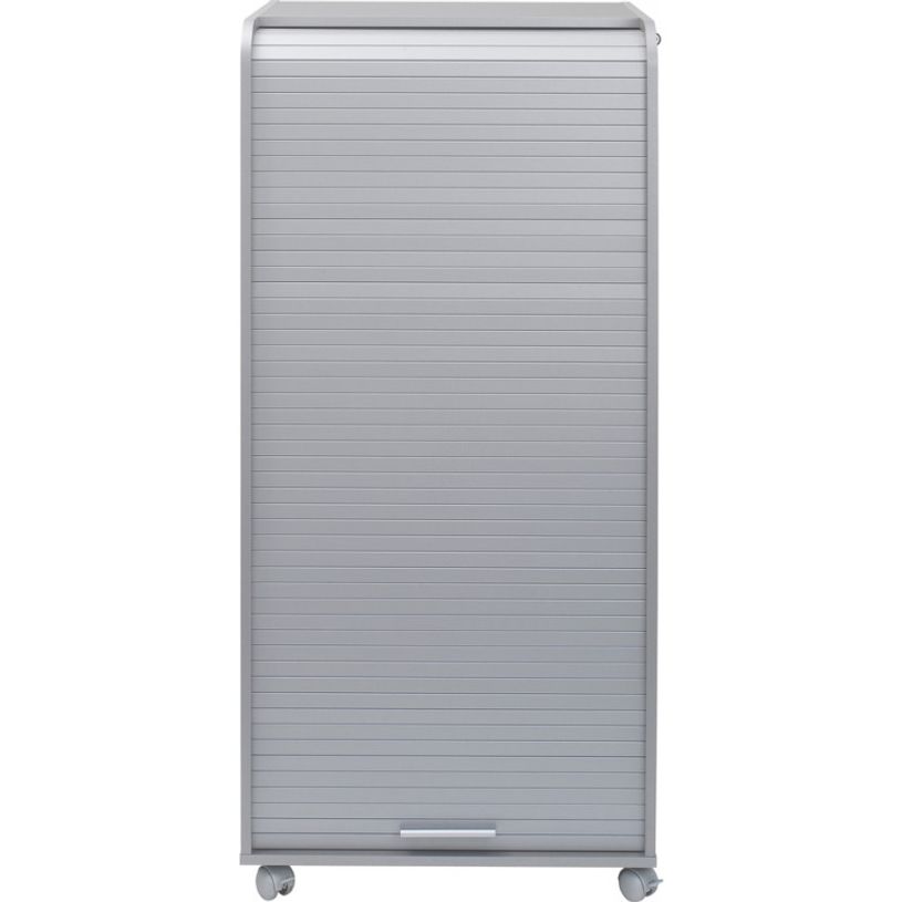3253311400039-Armoire à rideaux ORGA - 2 tiroirs - H140 cm - Aluminium-P_79355313_2-0