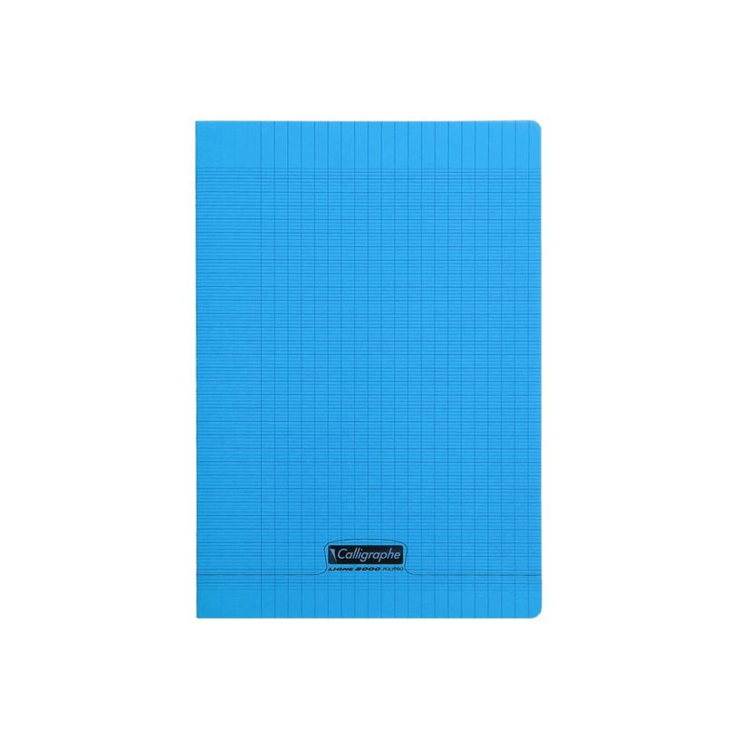 3210330181325-Calligraphe 8000 - Cahier polypro A4 (21x29,7 cm) - 96 pages - grands carreaux (Seyes) - bl-P_79356980_1-0