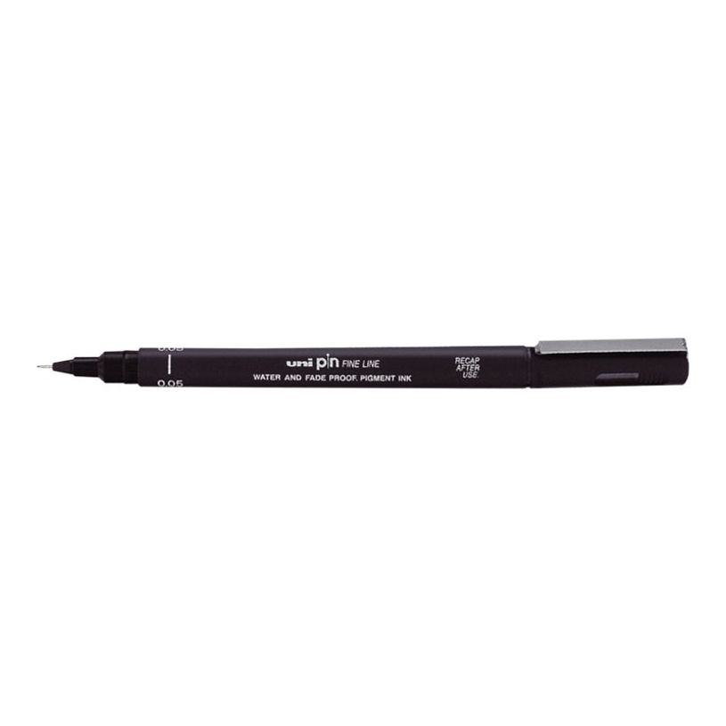 4902778915264-UNI PIN - Feutre fin - pointe calibrée - 0.2 mm - noir-P_79360763_1-0