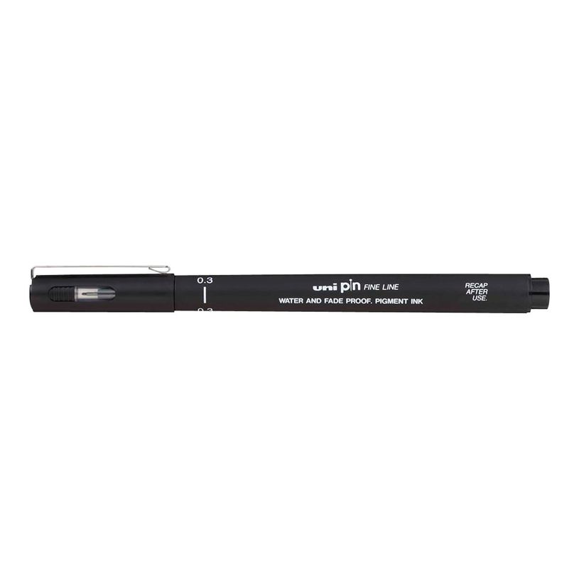 4902778915325-UNI PIN - Feutre fin - pointe calibrée - 0.3 mm - noir-P_79360764_2-1