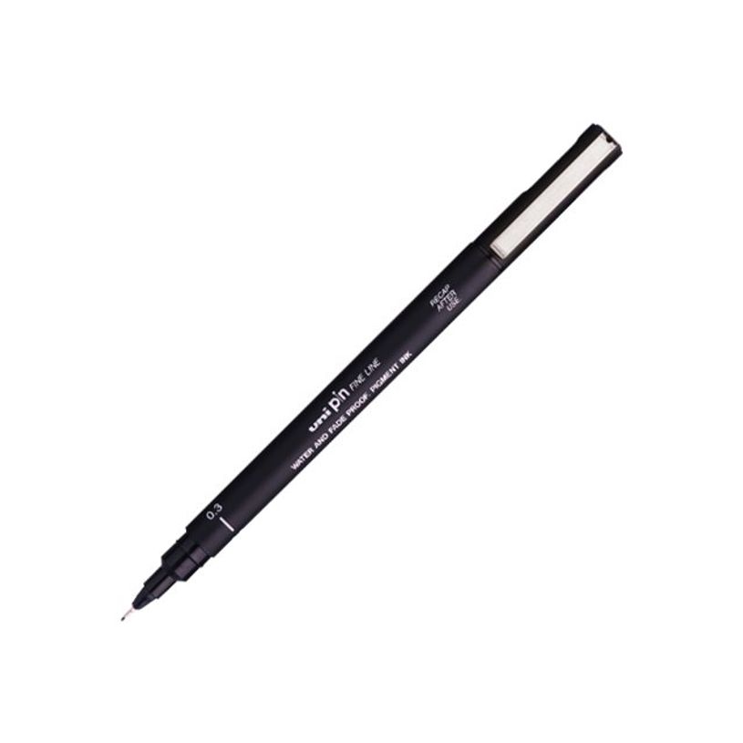 4902778915448-UNI PIN - Feutre fin - pointe calibrée - 0.8 mm - noir-P_79360766_1-0