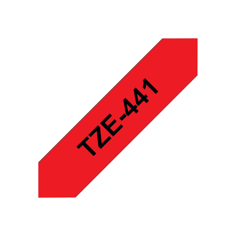 4977766686327-Brother TZe441 - Ruban d'étiquettes auto-adhésives - 1 rouleau (18 mm x 8 m) - fond rouge-P_79360927_4-0