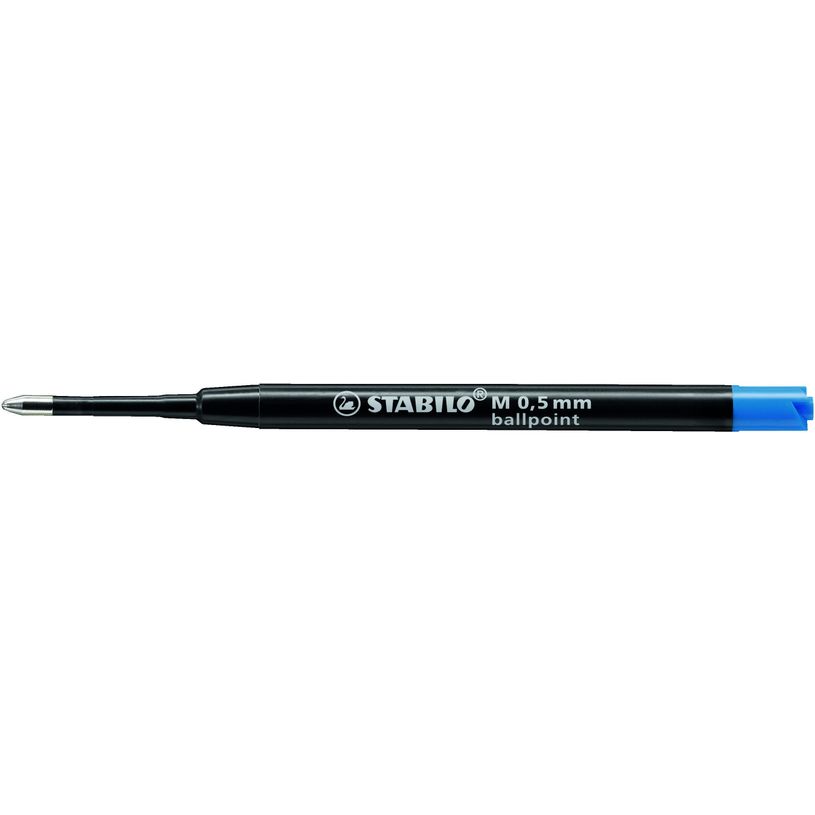 4006381427722-STABILO - Recharge pour stylo EASYball, Pointball - bleu - 0.5 mm - pointe moyenne-P_79367943_2-1