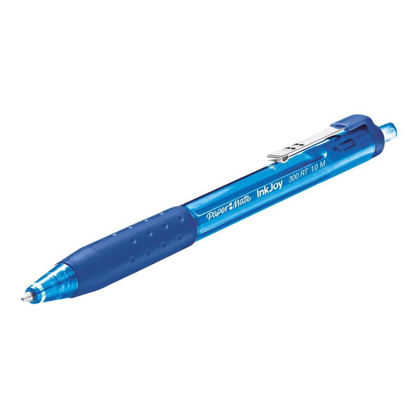 3501170959794-Paper Mate InkJoy 300 RT - Stylo à bille - bleu - 1 mm - moyen - rétractable-P_79367986_3-2