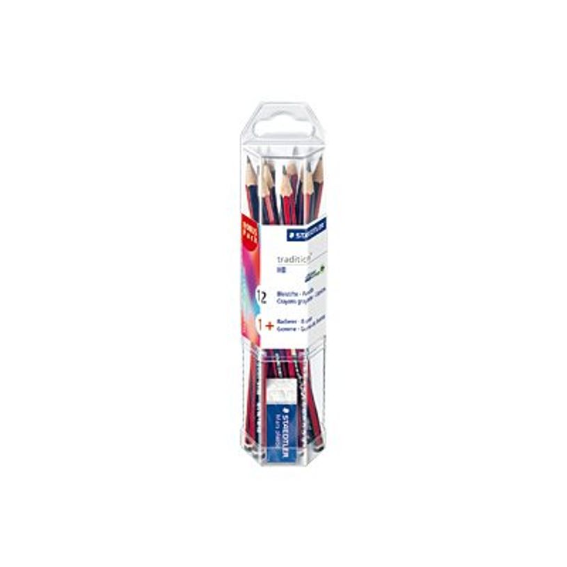 4007817612095-STAEDTLER tradition - 12 Crayons - HB - 2 mm-P_79368094_1-0