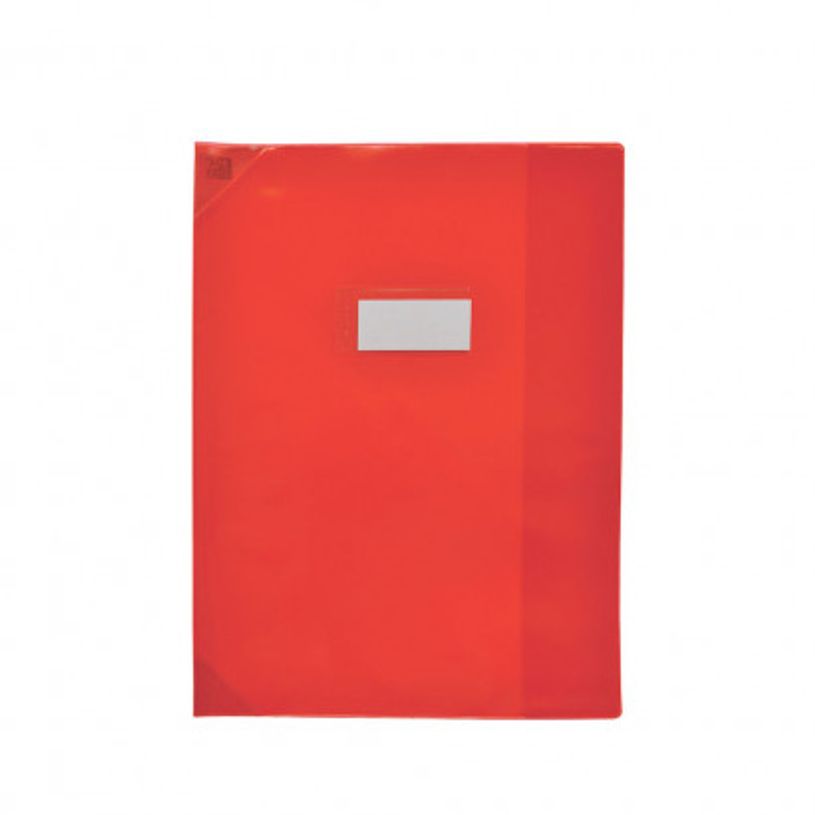 3045050057373-Oxford School Life - Protège cahier - 17 x 22 cm - rouge translucide-P_79376756_1-0