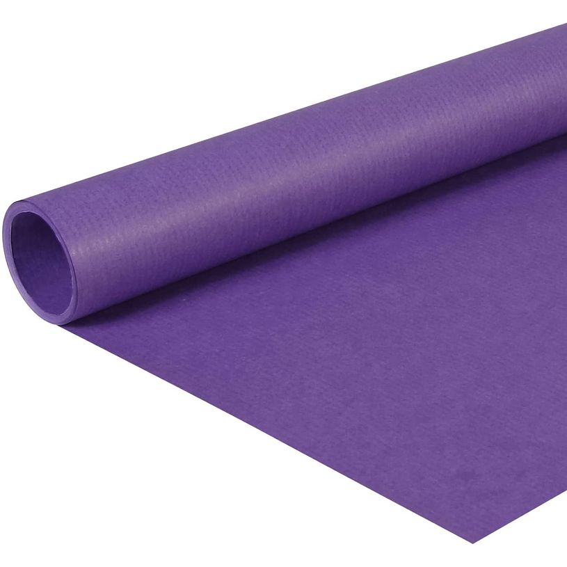 3065500957114-Clairefontaine - Papier cadeau kraft - 70 cm x 3 m - 65 g/m² - violet-P_79383633_1-0
