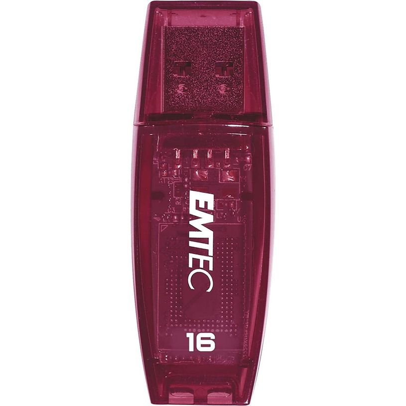 3126170110619-Emtec C410 Color Mix - clé USB 2.0 - 16 Go - rouge-P_79384461_4-3