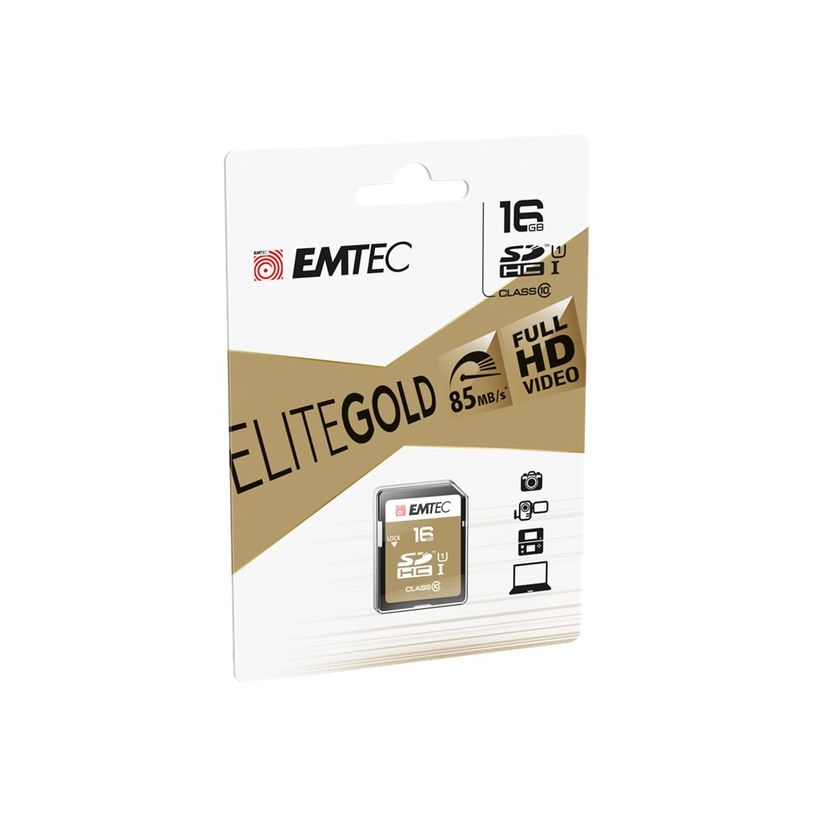 3126170142078-Emtec Elite Gold - carte mémoire 16 Go - Class 10 - SDHC UHS-I U1-P_79384536_2-1