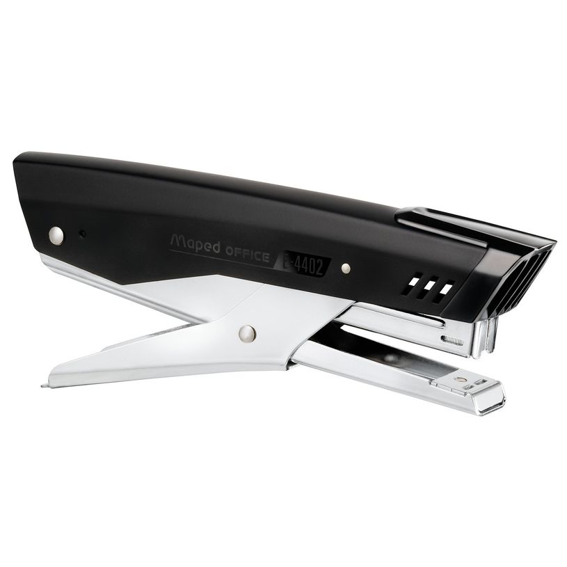 3154144402101-Maped - Pince agrafeuse Essentials E4402 noir - capacité de 25 feuilles - agrafes 24/6 ou -P_79388343_2-1