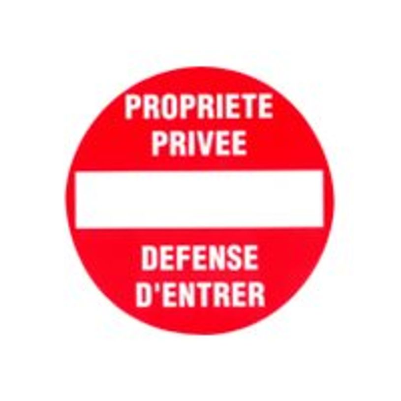 8711234127242-Pickup - Plaque de signalisation ronde - 180 mm (diamêtre) - défense d'entrer-P_79396271_1-0