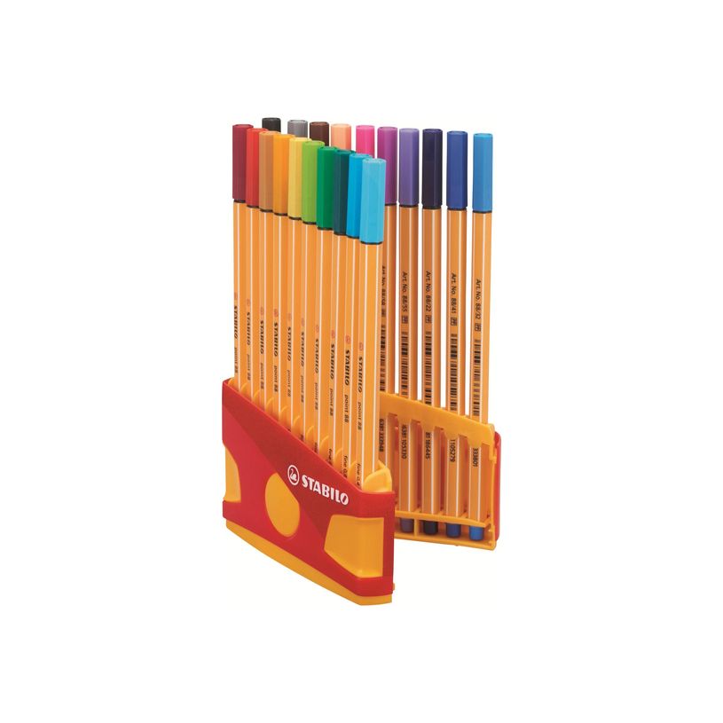 4006381363976-Stabilo point 88 - 20 Feutres fins - couleurs assorties colorparade- 0.4 mm-P_79396633_1-0