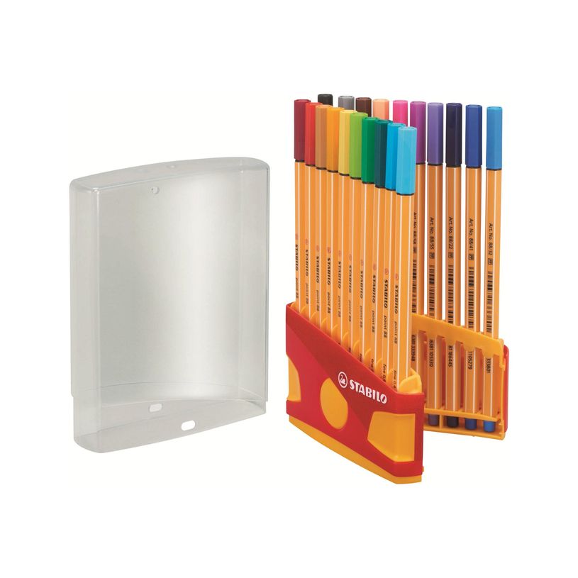 4006381363976-Stabilo point 88 - 20 Feutres fins - couleurs assorties colorparade- 0.4 mm-P_79396633_2-1
