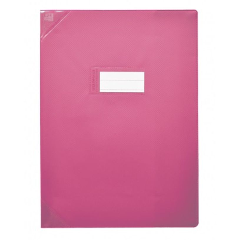 3045050183768-Oxford Strong Line - Protège cahier sans rabat - 17 x 22 cm - rose opaque-P_79397687_1-0