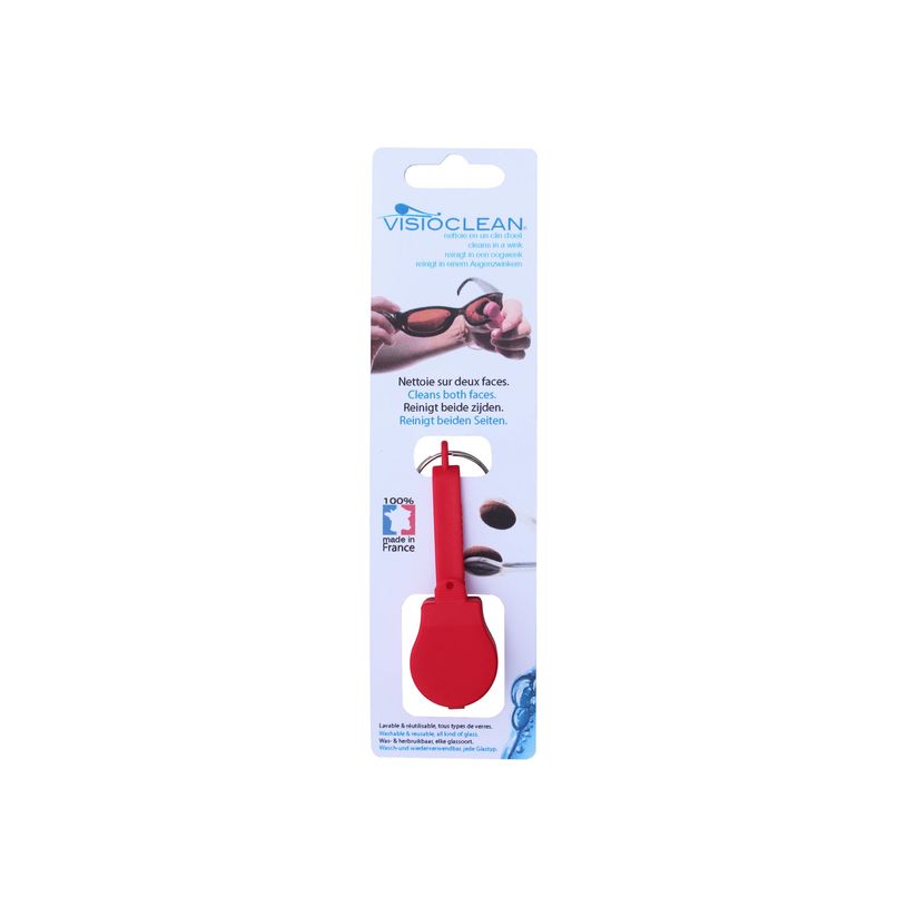 3760200510095-Visioclean - Nettoyeur de lunettes rouge-P_79400198_1-0