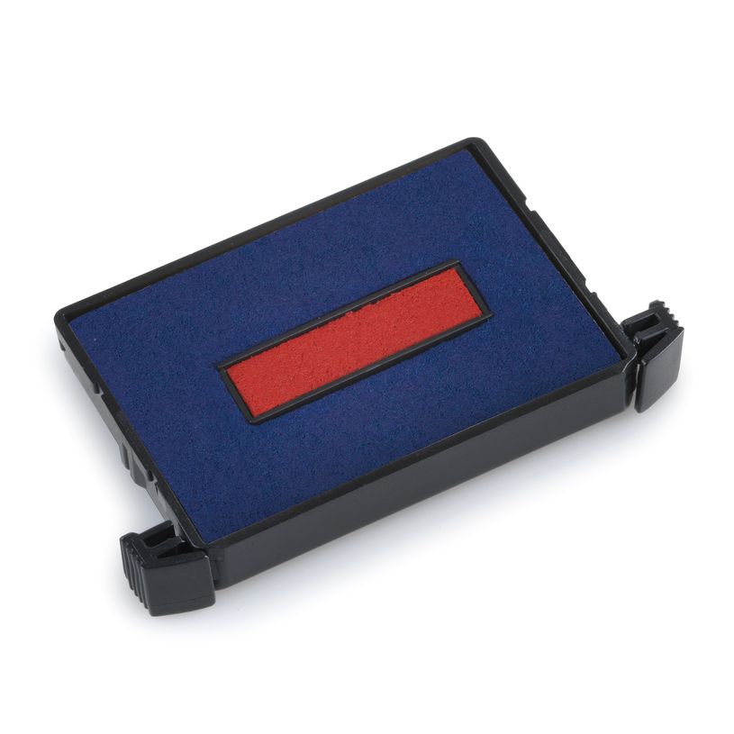 3459593475004-Trodat - 3 Encriers bicolores 6/4750 recharges pour tampon Printy 4755 - bleu/rouge-P_79400263_2-1