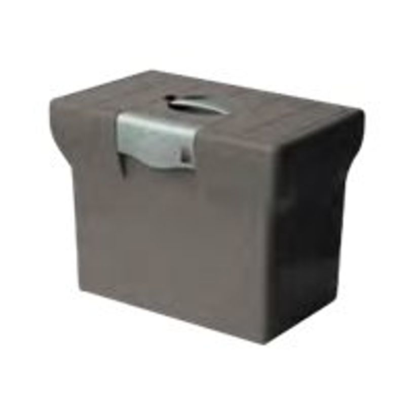 3219090400639-Pierre Henry - Classeur ménager en plastique (valisette) avec 5 dossiers suspendus - turqu-P_79401078_1-0