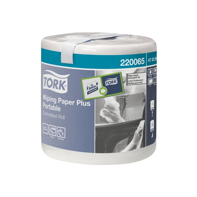 2012349943588-Tork Plus Portable M2 - Rouleau d'essuie-tout - 400 feuilles - pack de 6-P_79404571_2-1