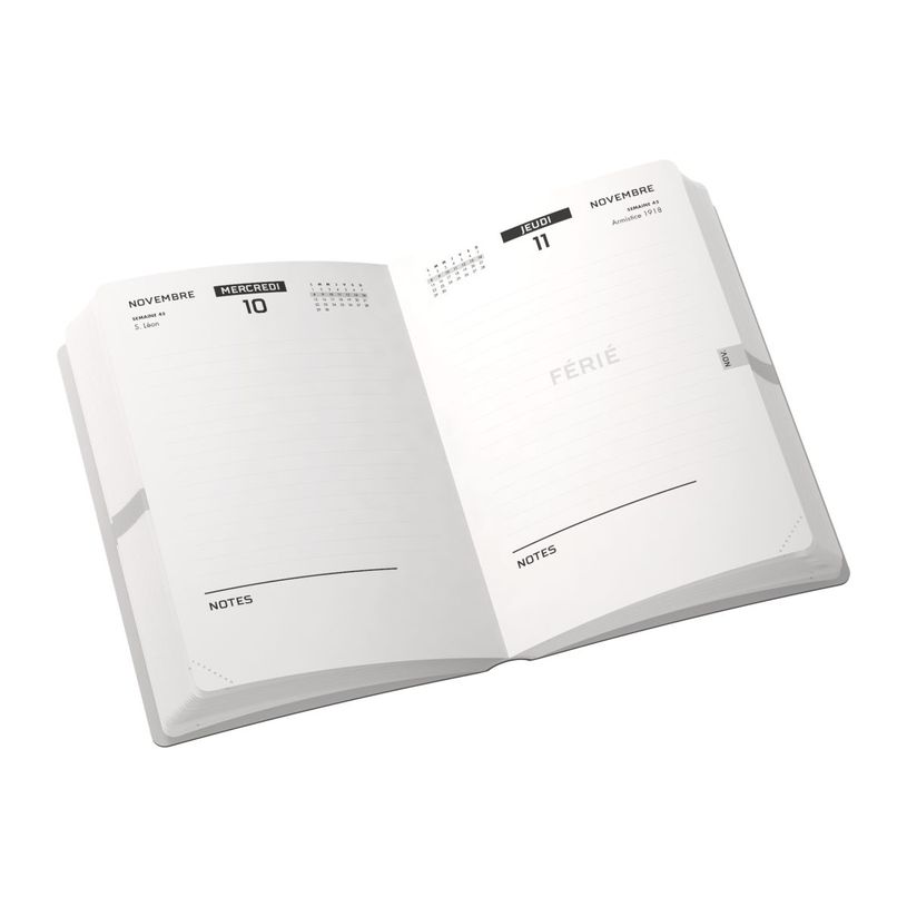 3147280059407-Agenda Print Animaux - 1 jour par page - 12 x 17 cm - différents modèles disponibles - Ha-P_79405351_5-3