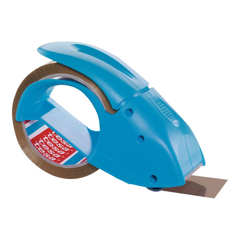 4042448318084-Tesapack Pack' n' Go - Dévidoir bleu avec ruban adhésif d'emballage - 50 mm x 66 m-P_79406395_1-0
