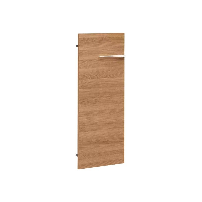 3483600606167-Option porte pleine basse pour bibliothèque XENON - L44 x H112 x P2 - Merisier italien-P_79406874_1-0