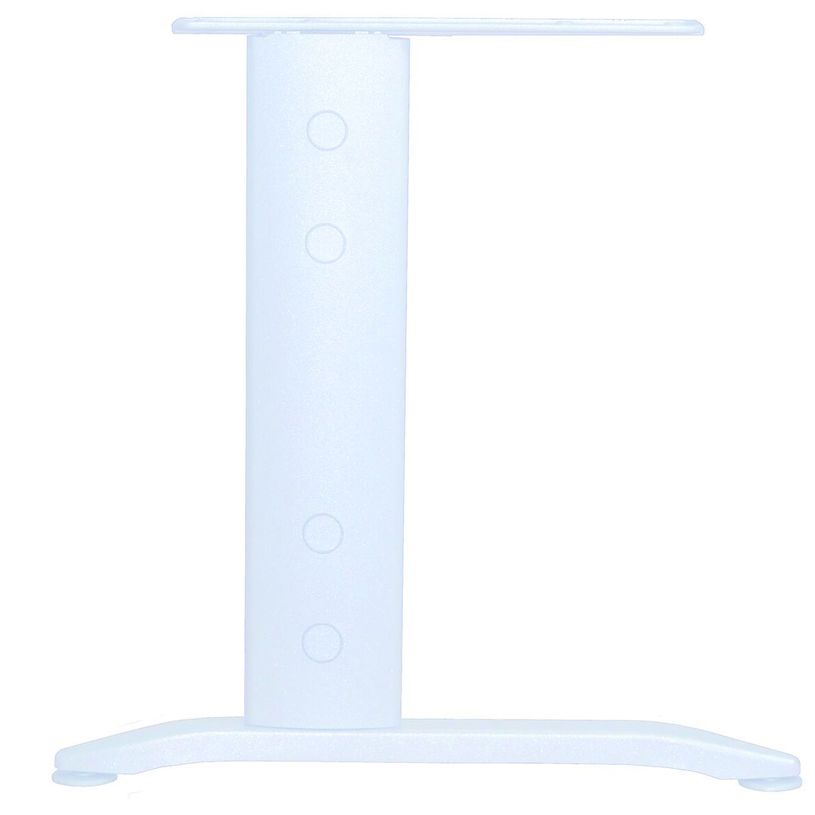 3253310150447-Bureau 135° IDRA - retour d'angle à droite - L180 cm - Pieds blanc - plateau imitation Er-P_79408673_2-1