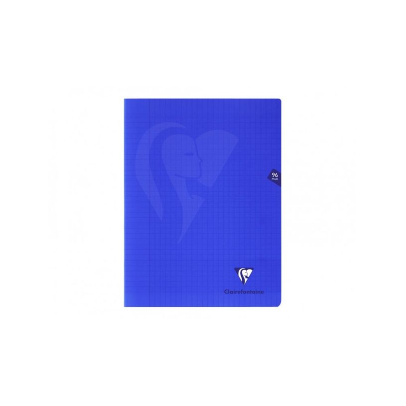 3329683037422-Clairefontaine Mimesys - Cahier polypro 17 x 22 cm - 96 pages - petits carreaux (5x5 mm) - -P_79409959_1-0