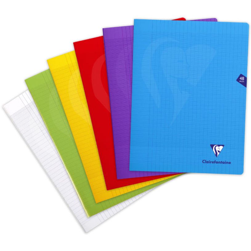 3329683033110-Clairefontaine Mimesys - Cahier polypro 24 x 32 cm - 48 pages - grands carreaux (Seyes) - disponib-P_79409964_1-0