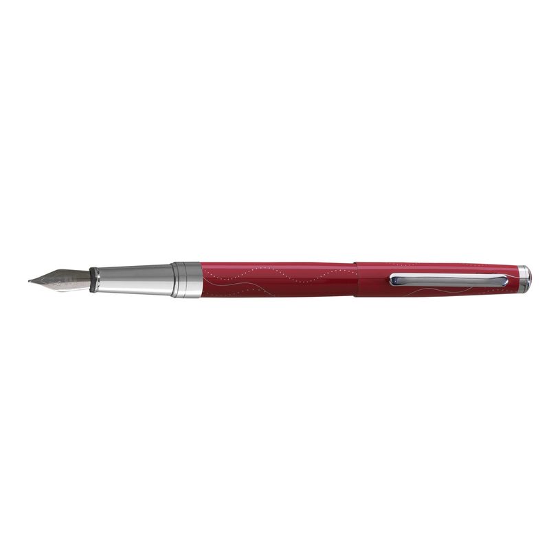 3108722401819-Oberthur Astrée - Stylo plume rouge-P_79410239_2-1
