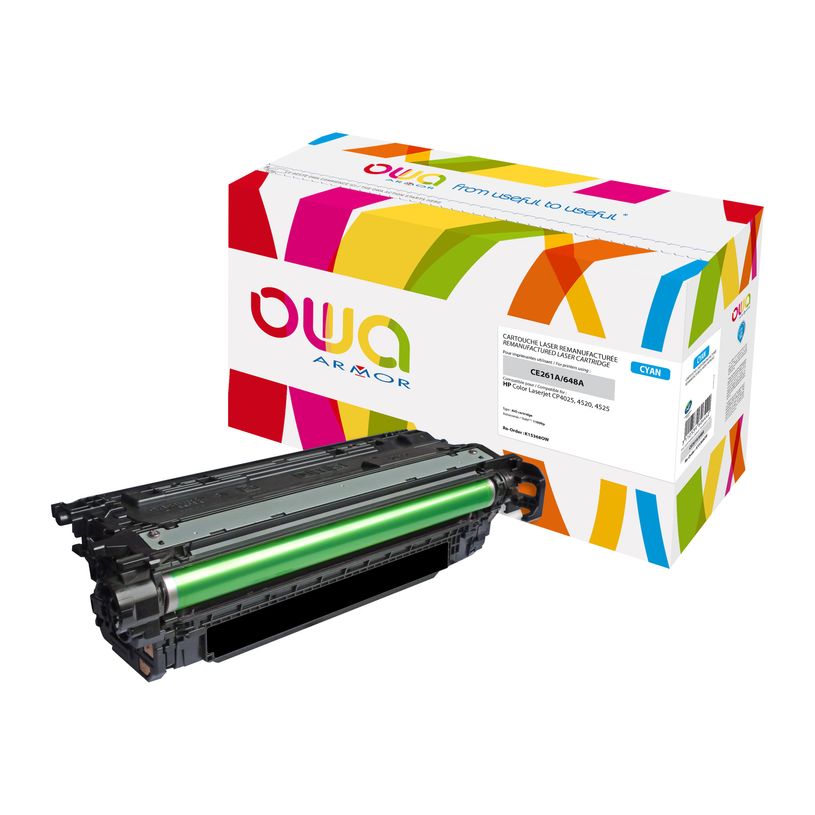 3112539606442-Cartouche laser compatible HP 648A - cyan - Owa K15368OW-P_79410754_1-0