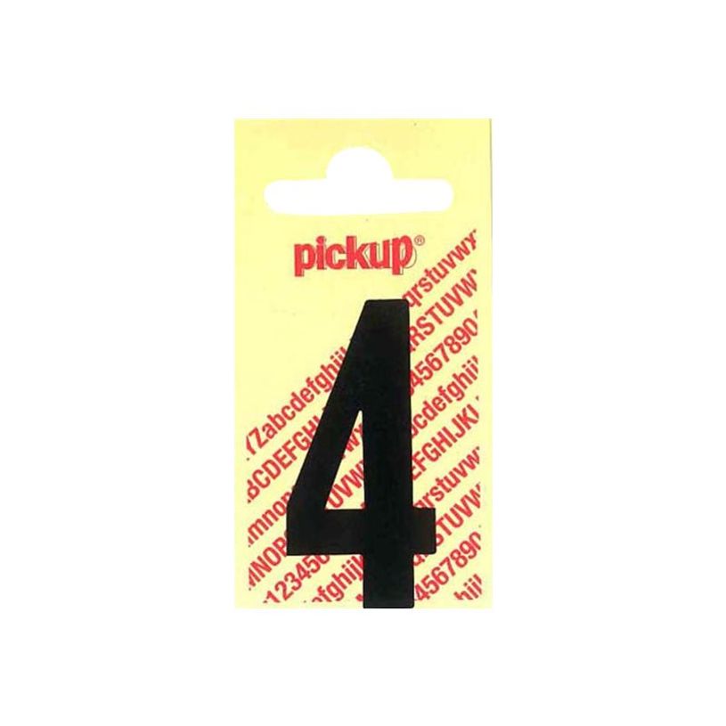 8711234221346-Pickup - Étiquette autocollante - 90 mm - Chiffre 4 - noir mat-P_79412976_1-0