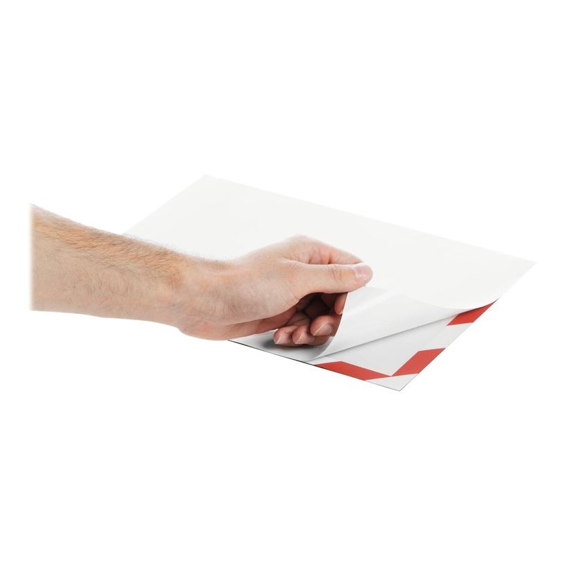 4005546406596-Durable Duraframe Magnetic Security - Cadre d'affichage magnétique bicolore - A4 - rouge-P_79415385_11-10